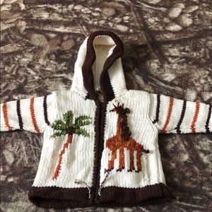 Kids zip sweater